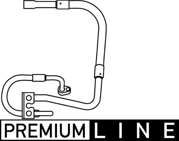 MAHLE AP 79 000P High-/Low Pressure Line, air conditioning