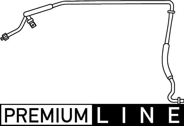 MAHLE AP 80 000P High Pressure Line, air conditioning