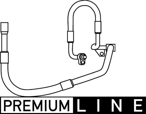 MAHLE AP 82 000P High-/Low Pressure Line, air conditioning