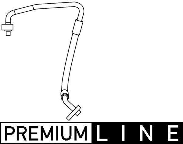 MAHLE AP 84 000P High Pressure Line, air conditioning