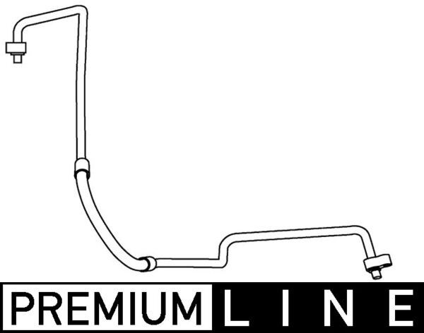 MAHLE AP 86 000P High Pressure Line, air conditioning