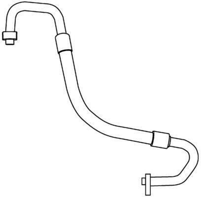 MAHLE AP 88 000P High-/Low Pressure Line, air conditioning