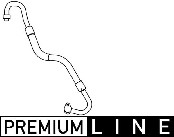 MAHLE AP 89 000P High-/Low Pressure Line, air conditioning