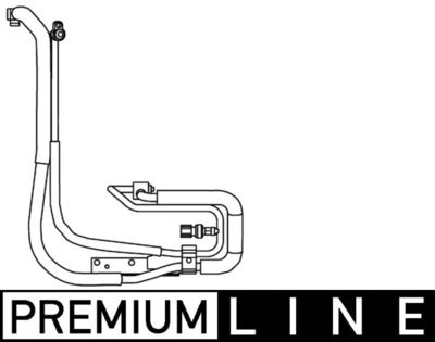 High-/Low Pressure Line, air conditioning MAHLE AP 95 000P