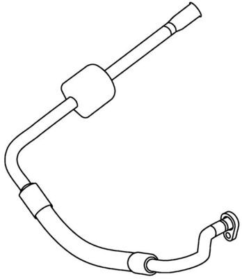 MAHLE AP 97 000P High-/Low Pressure Line, air conditioning