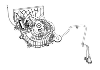 Fan, traction battery MAHLE CFB 1 000P