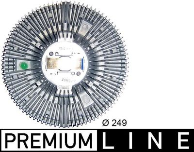 Clutch, radiator fan MAHLE CFC 10 000P