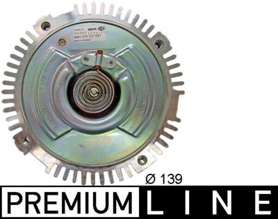 Clutch, radiator fan MAHLE CFC 118 000P