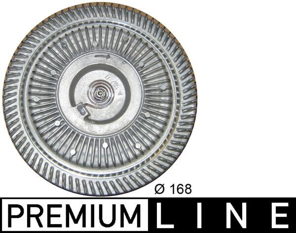 MAHLE CFC 123 000P Clutch, radiator fan