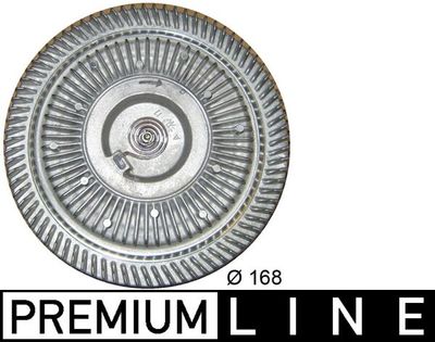 Clutch, radiator fan MAHLE CFC 123 000P