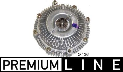 Clutch, radiator fan MAHLE CFC 143 000P