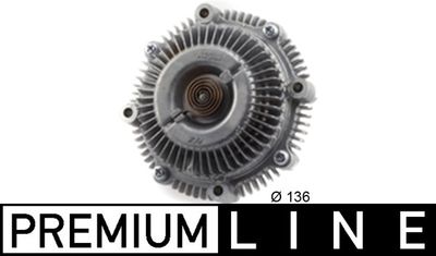 Clutch, radiator fan MAHLE CFC 144 000P