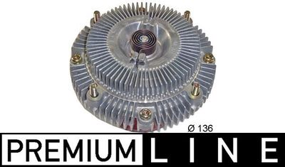 Clutch, radiator fan MAHLE CFC 155 000P