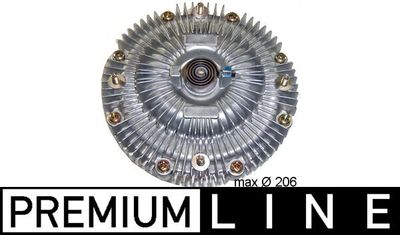 Clutch, radiator fan MAHLE CFC 157 000P