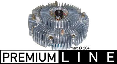 Clutch, radiator fan MAHLE CFC 158 000P