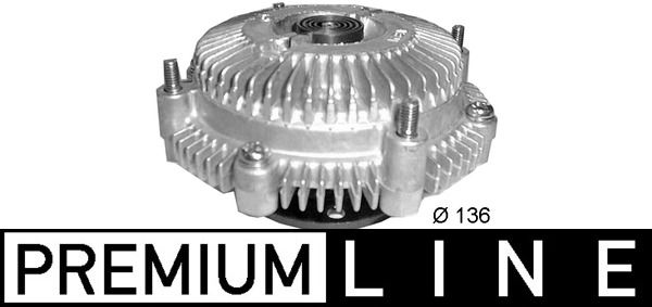 MAHLE CFC 163 000P Clutch, radiator fan