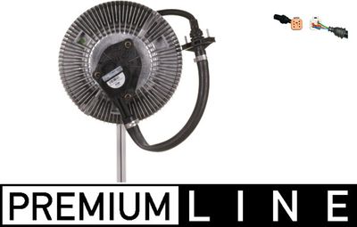 Clutch, radiator fan MAHLE CFC 24 000P