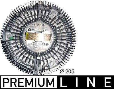 Clutch, radiator fan MAHLE CFC 42 000P