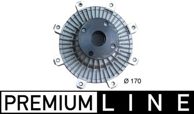 Clutch, radiator fan MAHLE CFC 88 000P