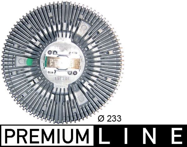 MAHLE CFC 9 000P Clutch, radiator fan