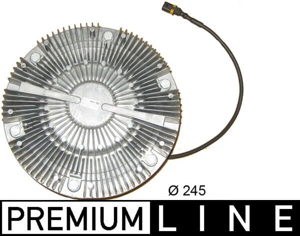 MAHLE CFC 125 000P Clutch, radiator fan