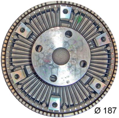 Clutch, radiator fan MAHLE CFC 129 000P