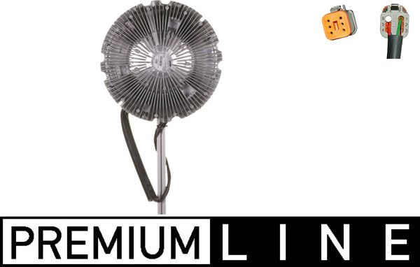 MAHLE CFC 26 000P Clutch, radiator fan
