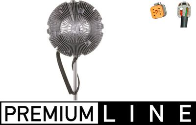 Clutch, radiator fan MAHLE CFC 26 000P