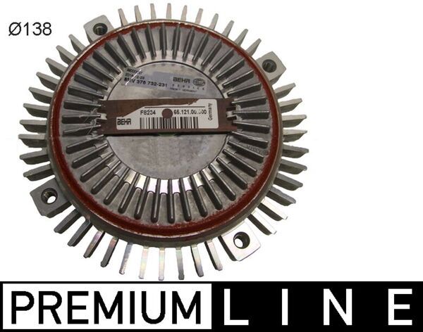 MAHLE CFC 64 000P Clutch, radiator fan