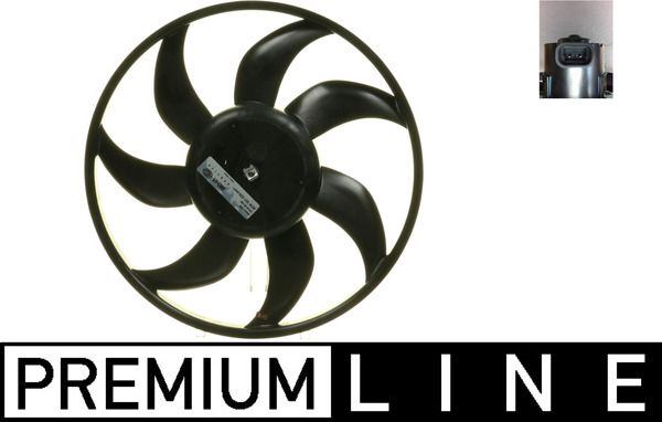 MAHLE CFF 120 000P Fan, engine cooling