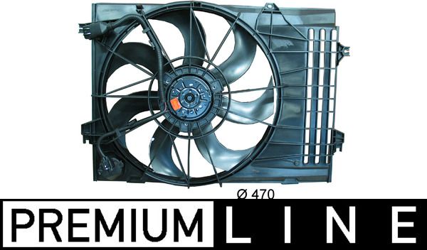 MAHLE CFF 124 000P Fan, engine cooling