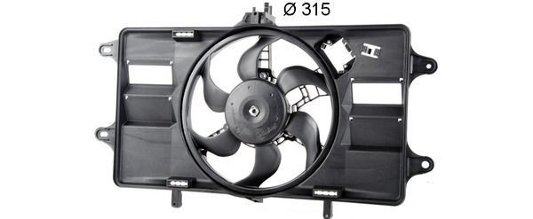MAHLE CFF 143 000P Fan, engine cooling