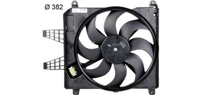 Fan, engine cooling MAHLE CFF 146 000P