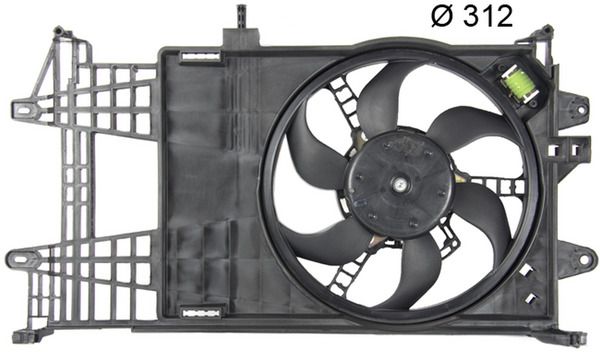 MAHLE CFF 155 000P Fan, engine cooling