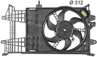 Fan, engine cooling MAHLE CFF 155 000P