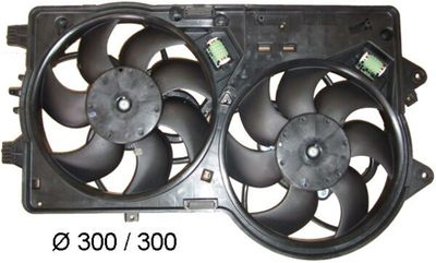 Fan, engine cooling MAHLE CFF 159 000P
