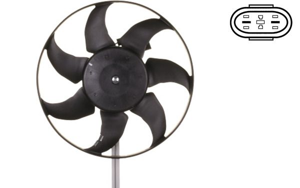 MAHLE CFF 19 000S Fan, engine cooling