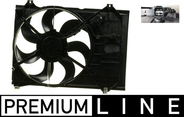 MAHLE CFF 223 000P Fan, engine cooling