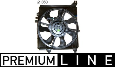 Fan, engine cooling MAHLE CFF 226 000P