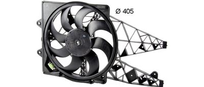 Fan, engine cooling MAHLE CFF 246 000P