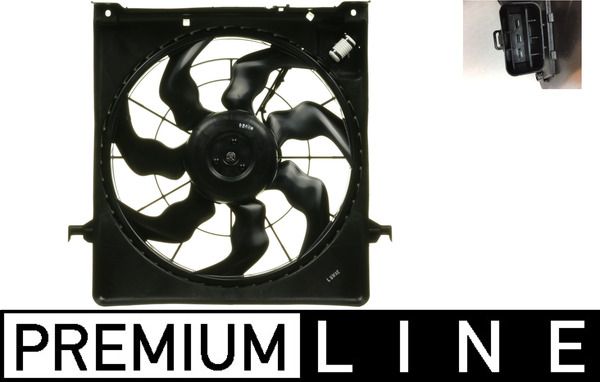 MAHLE CFF 254 000P Fan, engine cooling