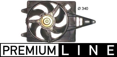 Fan, engine cooling MAHLE CFF 286 000P