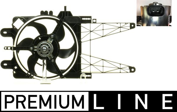 MAHLE CFF 300 000P Fan, engine cooling