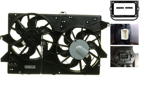 MAHLE CFF 319 000S Fan, engine cooling