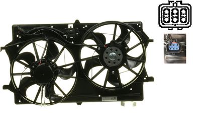Fan, engine cooling MAHLE CFF 320 000S