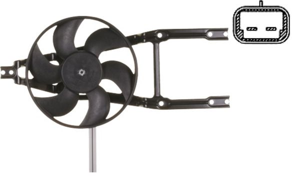 MAHLE CFF 321 000S Fan, engine cooling