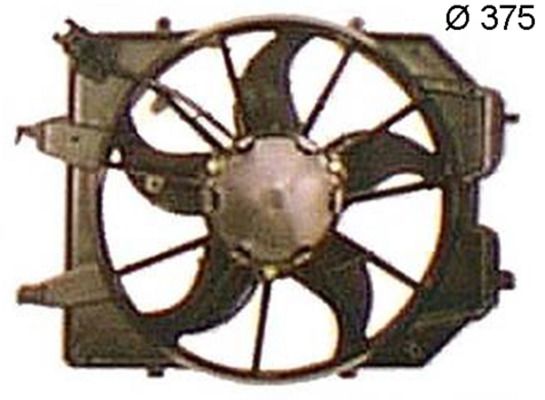 MAHLE CFF 374 000S Fan, engine cooling