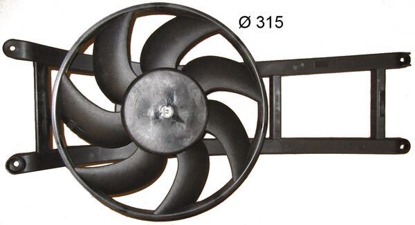 MAHLE CFF 384 000S Fan, engine cooling