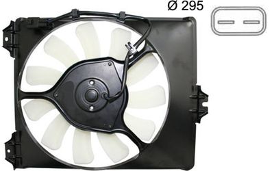Fan, engine cooling MAHLE CFF 390 000S