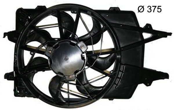 MAHLE CFF 394 000S Fan, engine cooling